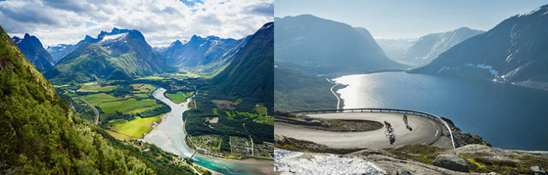 Åndalsnes and Loen, Norway