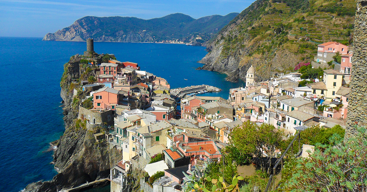 Vänners vänner resa till Cinque Terre