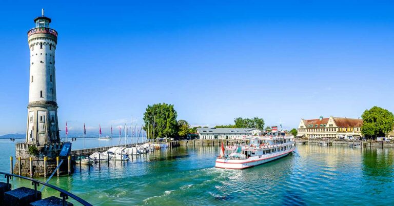 Lindaus hamn, Tyskland, Bodensjön / Foto: Shutterstock